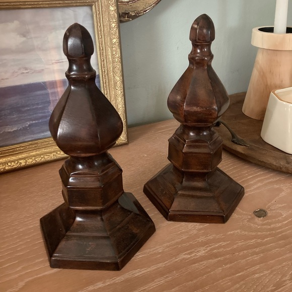 VINTAGE chess Bookends - Picture 1 of 5